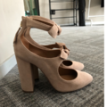 Suede High-heels Shoes