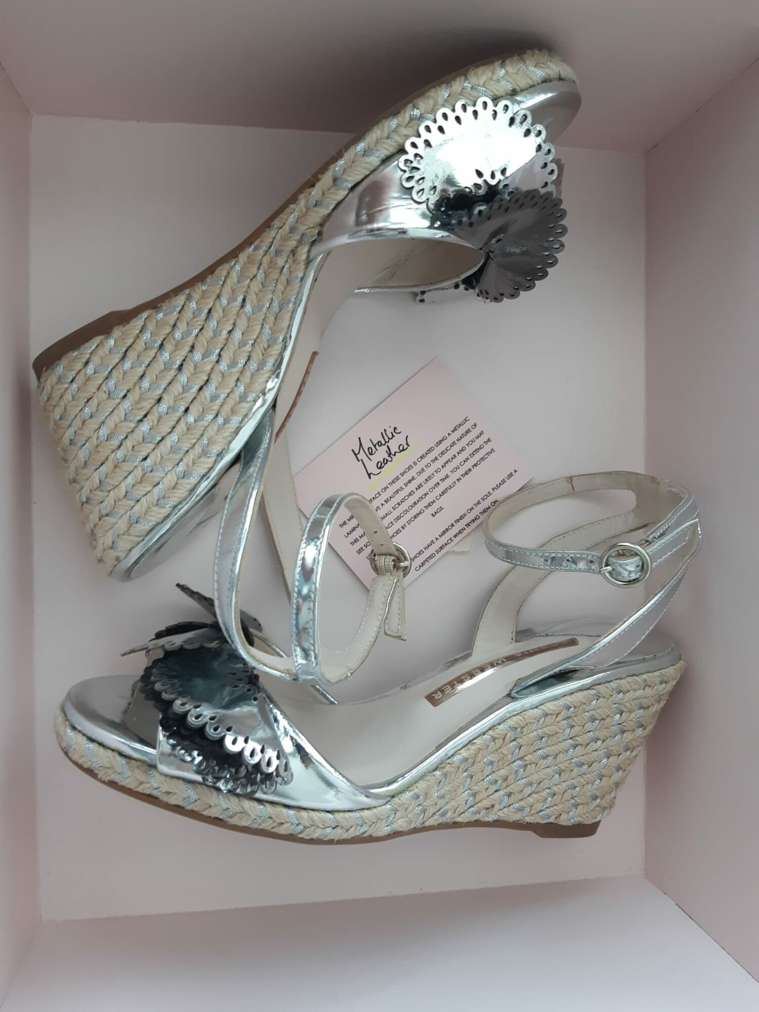 Sophia webster top wedge heels