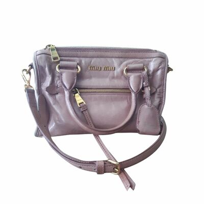 Leather Shoulder Handbag