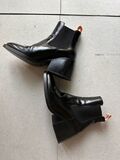 Patent Ankle Boots