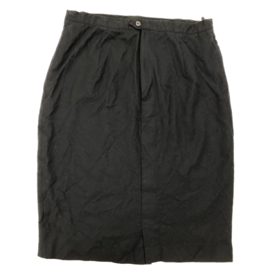 Wool Knee-lengh Skirt