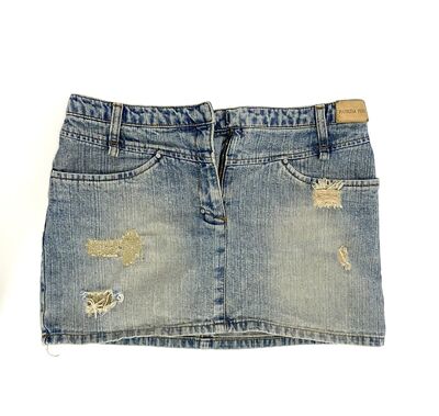 Denim Mini Skirt