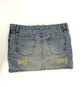Denim Mini Skirt