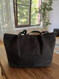 Denim Tote Handbag
