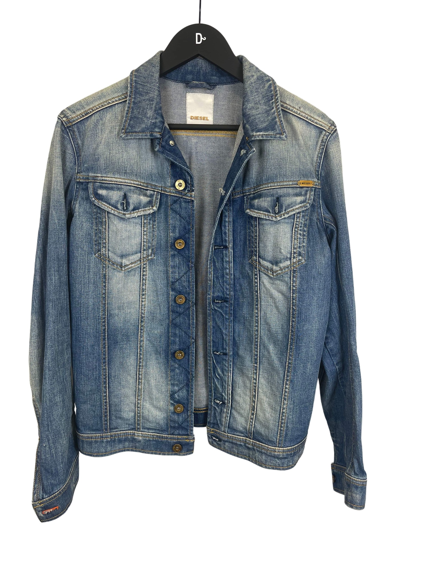 Denim jacket Diesel M buy pre owned at 55 EUR