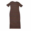 Striped casual midi dress George
