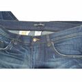 Blue slim conic jeans