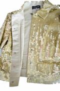 Golden sequin jacket