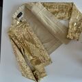 Golden sequin jacket