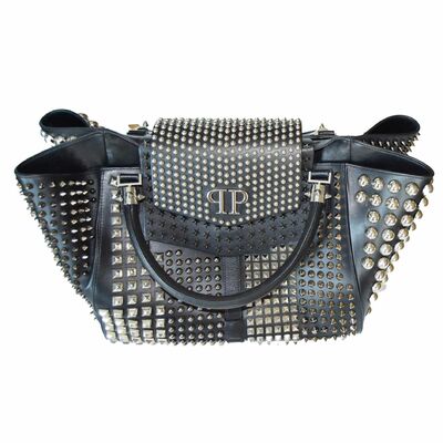 Big studded double bag