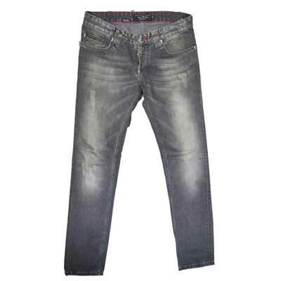 Straight grey jeans