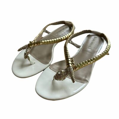 Leather Flat Sandals