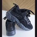 Suede sneakers