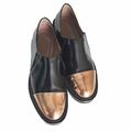 Plaque derby shoes