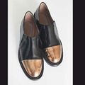 Plaque derby shoes