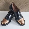Plaque derby shoes