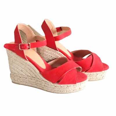 Canvas wedge espadrilles