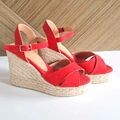Canvas wedge espadrilles