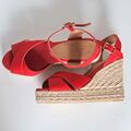 Canvas wedge espadrilles