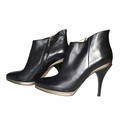 High heels ankle boots