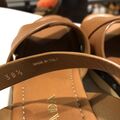 Wooden platform sandals