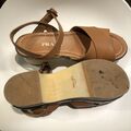 Wooden platform sandals