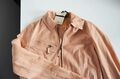 Fine suede pink jacket