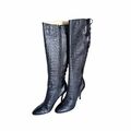 Crocodile Knee high Boots