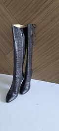 Crocodile Knee high Boots