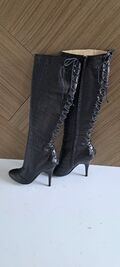 Crocodile Knee high Boots