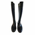Black Monogram Rubber Boots