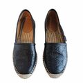 Leather Espadrilles