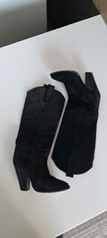 Suede Cowboy Boots