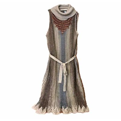 Knitted lurex dress