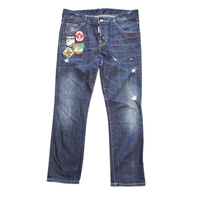 Denim Straight Jeans