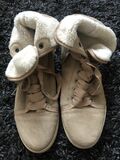 Suede High-Top Sneakers
