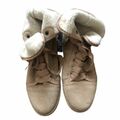 Suede High-Top Sneakers