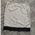 Mini skirt with lace
