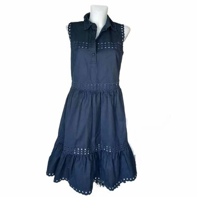 Cotton embroidered dress