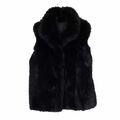 Natural fur vest