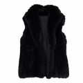 Natural fur vest