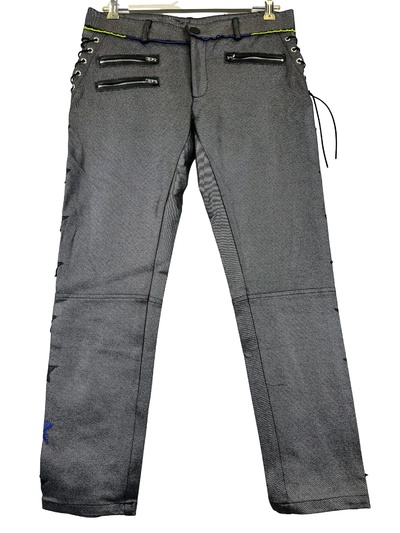 Moto style pants